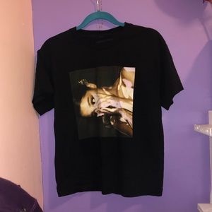 ariana grande God is a woman black t shirt